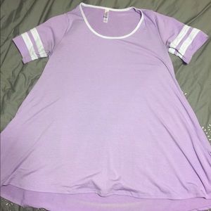 Lularoe Perfect T Small Lilac GUC